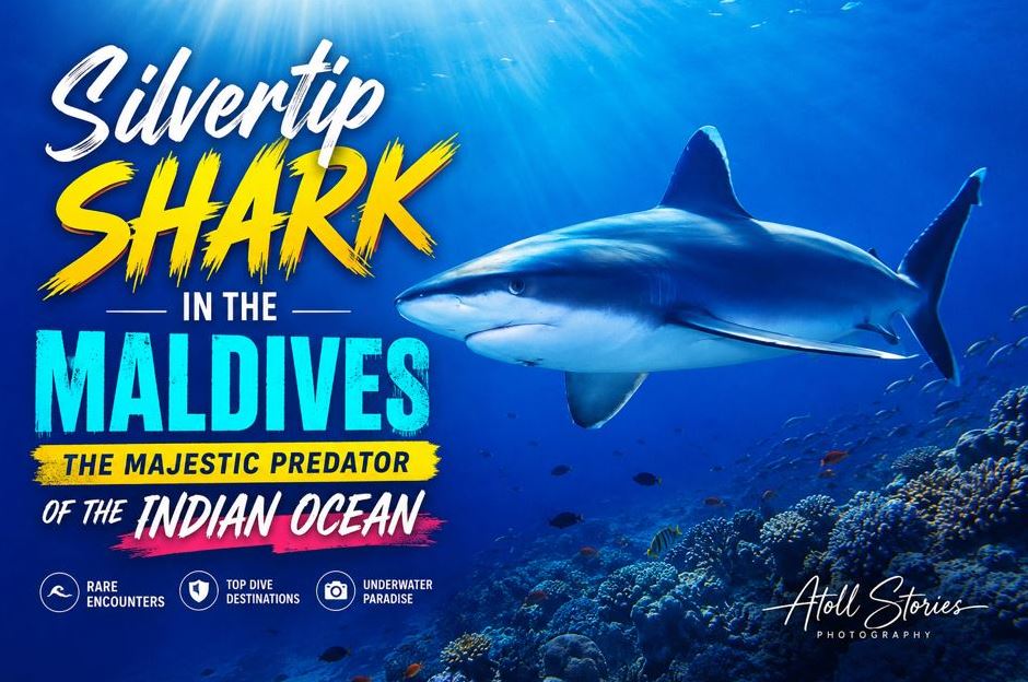 Silvertip Shark in the Maldives: The Majestic Predator of the Indian Ocean