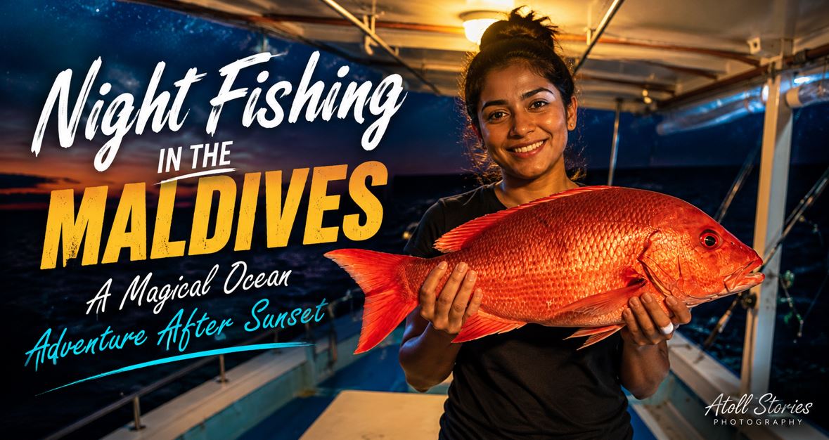 Night Fishing in the Maldives: A Magical Ocean Adventure After Sunset